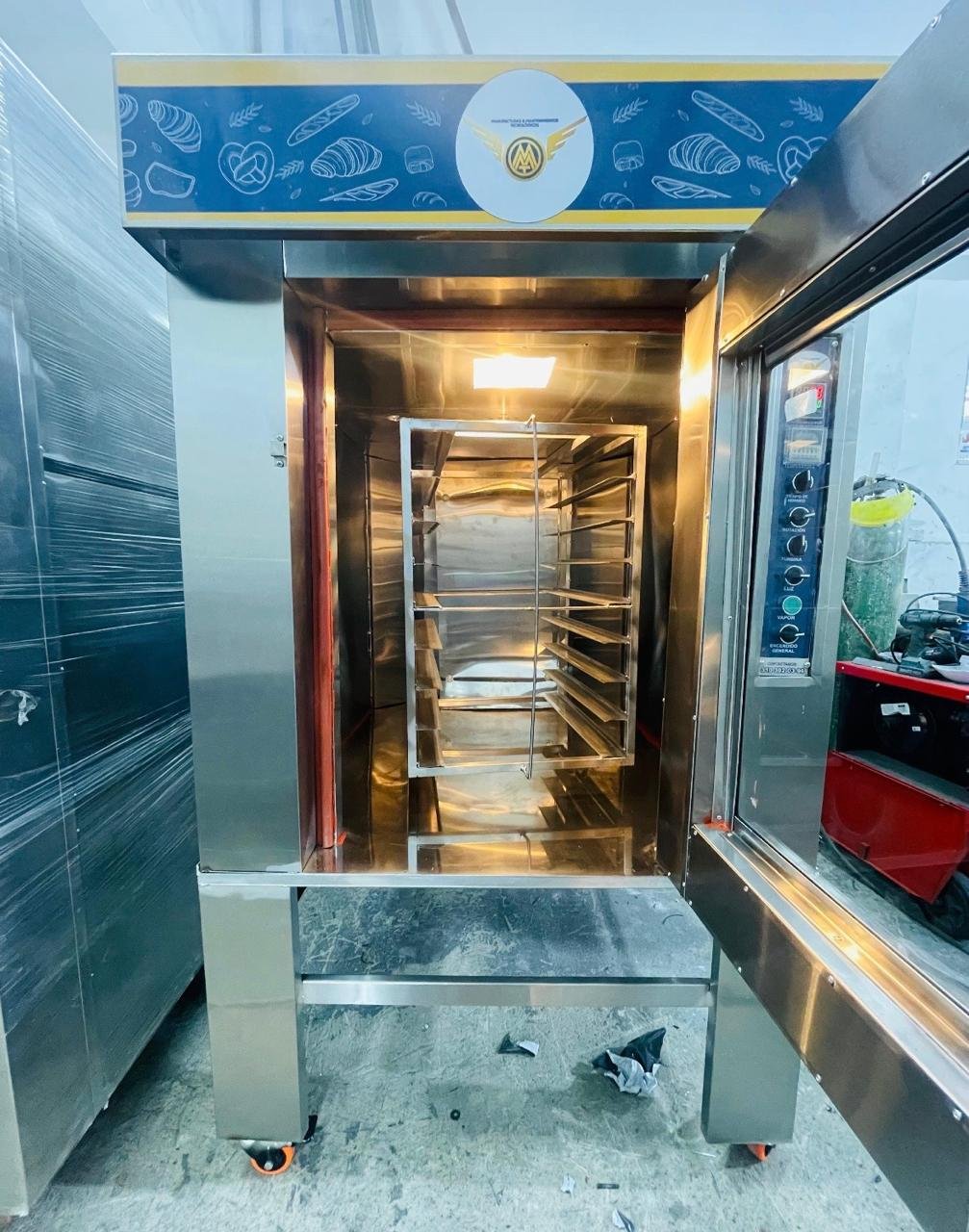 Horno rotatorio industrial de alta producción